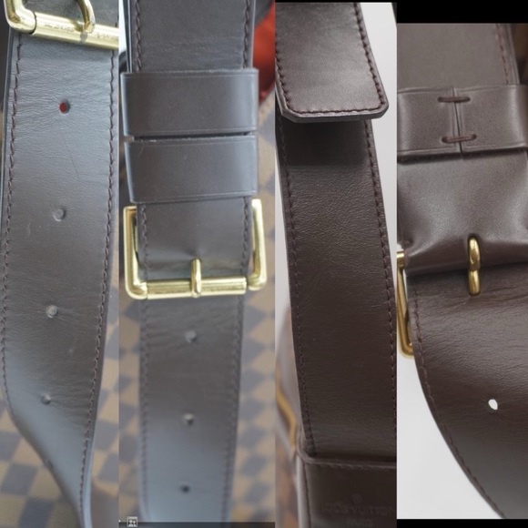 🚨DEAL ALERT 🚨 LARGE LAPTOP DISCONTINUED DAMIER EBENE LOUIS VUITTON WORK BAG - Picture 10 of 15